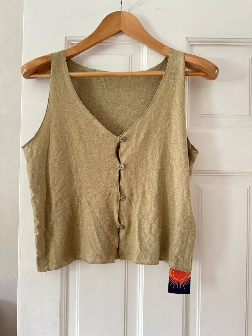 *NWT* Jungmaven Anacapa Tank, Tan - Picture 2 of 3
